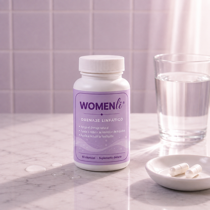 WOMENLI® - Suplemento para el Drenaje Linfatico