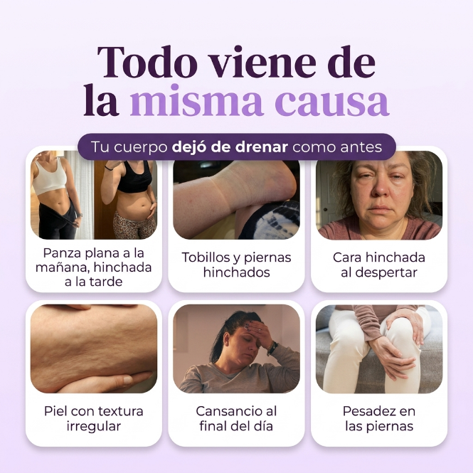 WOMENLI® - Suplemento para el Drenaje Linfatico
